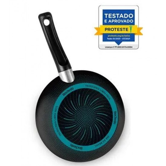 Frigideira 22cm Francesa Smart Rochedo Revestimento Antiaderente